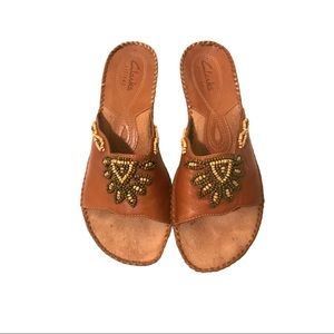 Clarks Artisan Empress Wedge Size 7.5